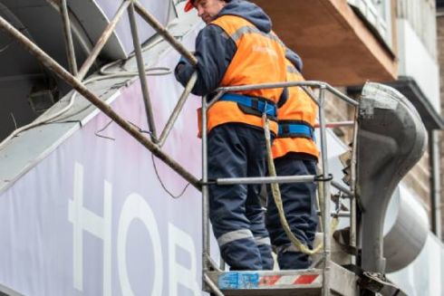 В Києві за січень демонтували понад 1000 незаконних вивісок