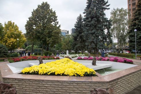 У Києві відкрили Мюнхенський сквер