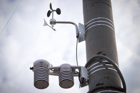 В Киеве появились дорожные метеостанции