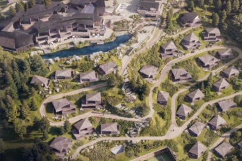 Біля Буковелю будують містечко на 100 будинків: там буде Музей гір і обсерваторія