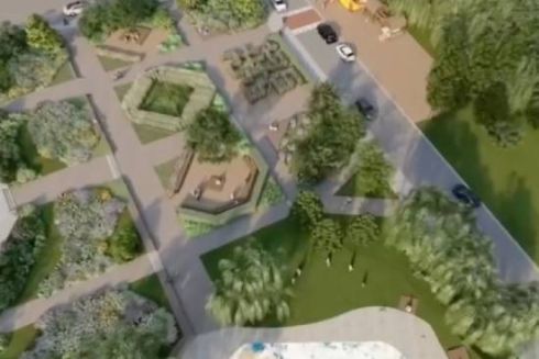 Волонтери проєкту &ldquo;Добробат&rdquo; облаштують парк у Бородянці: що там буде