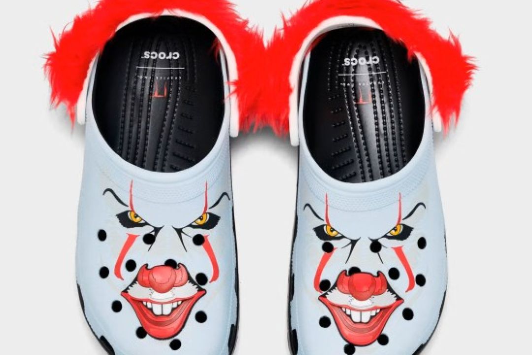 Crocs випустить нову модель сабо, присвячену клоуну Пеннівайзу