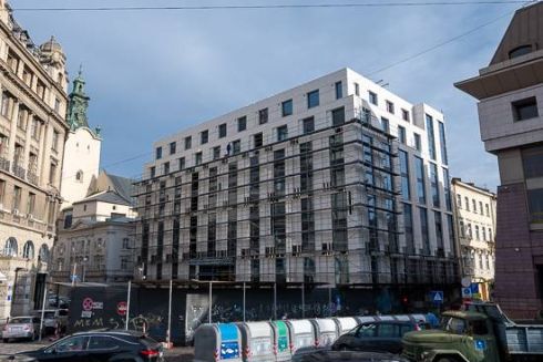 Стало известно, как выглядит новый отель на площади Мицкевича во Львове