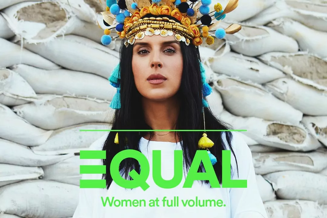 Джамала стала первой украинской амбассадоркой программы EQUAL от Spotif