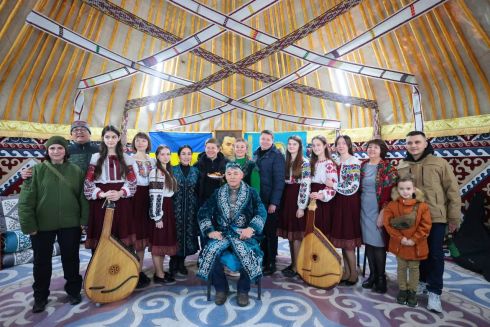 Фото: во Львове открыли «Юрту несокрушимости»