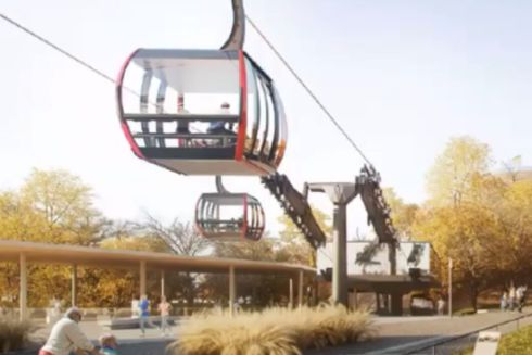 Смотрите, как будет выглядеть канатная дорога на Высокий Замок во Львове