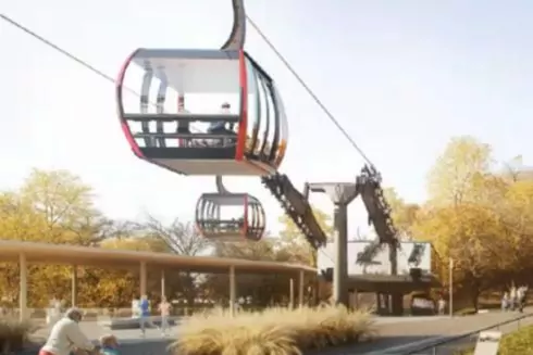 Смотрите, как будет выглядеть канатная дорога на Высокий Замок во Львове