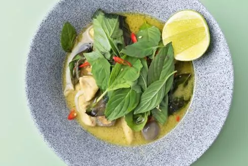 Как приготовить тайский зеленый карри.