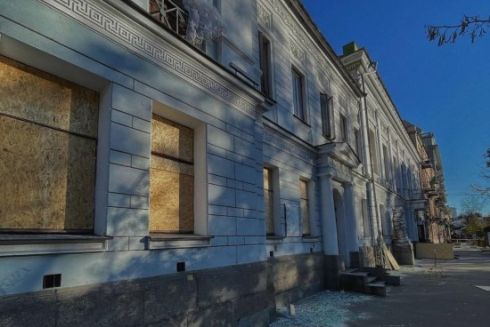 На реставрацию Киевской картинной галереи, пострадавшей от обстрелов россии, выделят 10 млн гривен