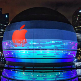 В Сингапуре откроют первый магазин Apple на воде