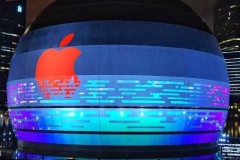 В Сингапуре откроют первый магазин Apple на воде