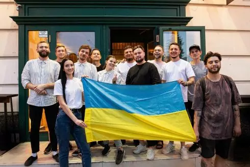 У центрі Києва відкрився бар &laquo;Характерники&raquo; від переселенців із Бердянська