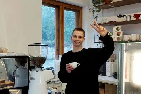 На Подоле открылась новая pet-friendly кофейня Khoryv Coffee