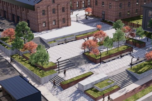 У Львові завод XIX століття перетворять на креативний кластер: візуалізації