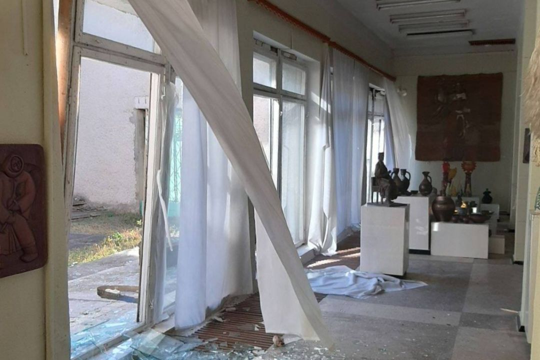 Кмитівський музей постраждав від вибуху на Житомирщині: фото