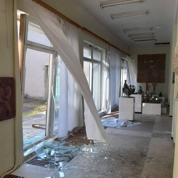 Кмитівський музей постраждав від вибуху на Житомирщині: фото