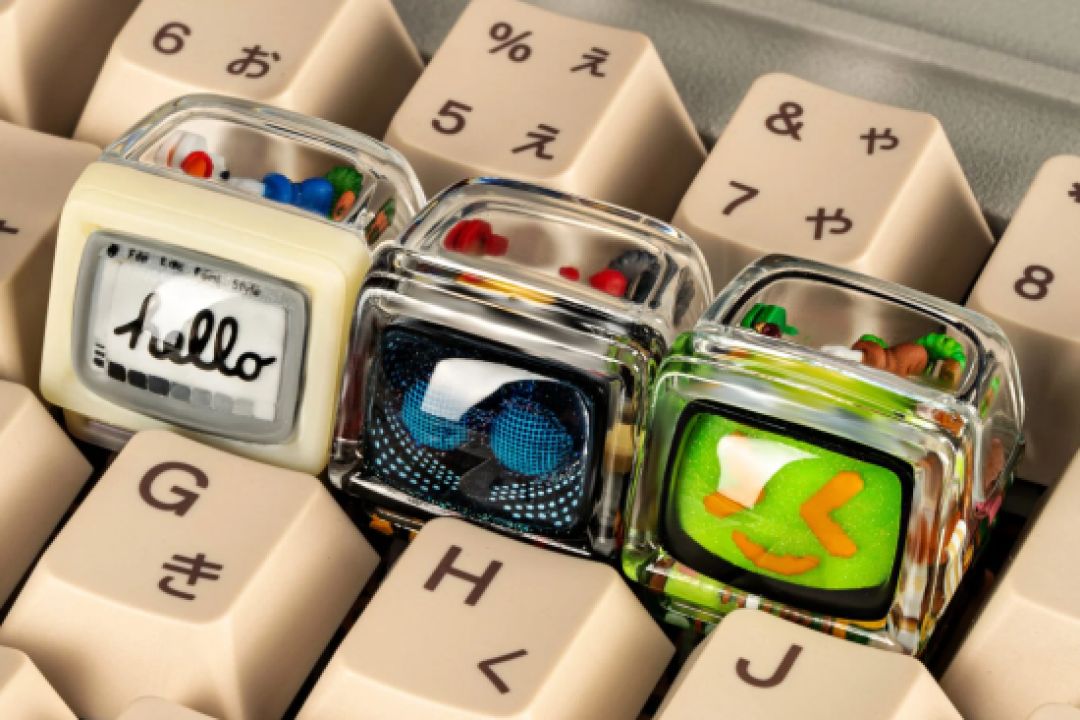 В’єтнамська студія створила ковпачки для клавіш у формі ретро-телевізорів