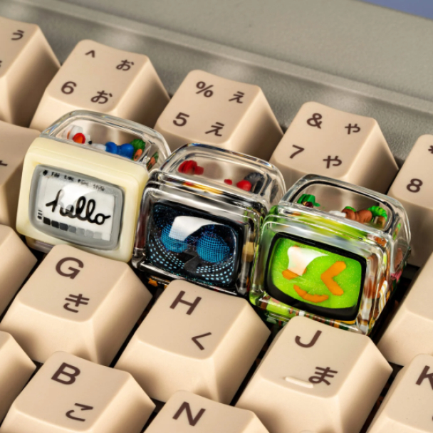 В’єтнамська студія створила ковпачки для клавіш у формі ретро-телевізорів