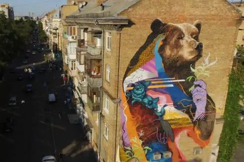 Три украинских мурала признаны лучшими в мире