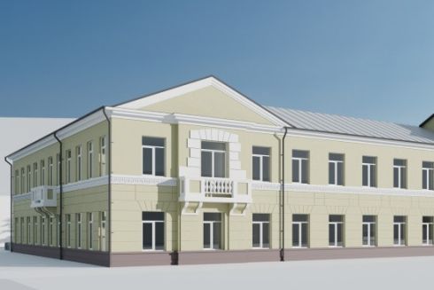 Смотрите проект реконструкции общежития для переселенцев в Днепре от архитектурного бюро Archobraz