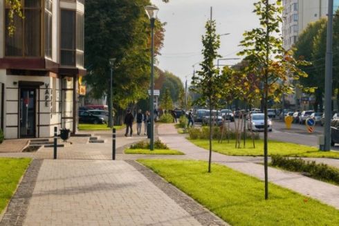 В Луцке реконструировали проспект Воли: фото