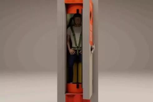 Українські розробники створили рятувальну капсулу для захисту від обстрілів, пожеж і землетрусів