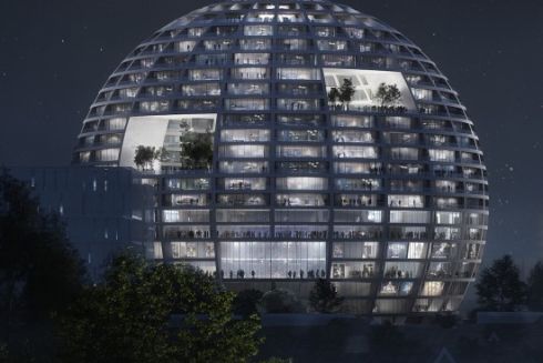 У Тирані зведуть спорткомплекс у формі гігантської сфери