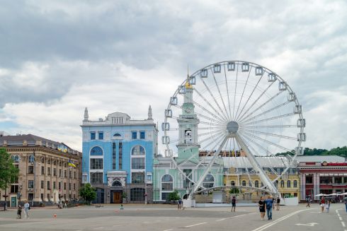 Київський суд скасував арешт колеса огляду на Подолі &mdash; у КМДА планують легалізувати об&rsquo;єкт