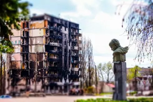 На вокзалі відкриють виставку про життя Києва та області під час війни