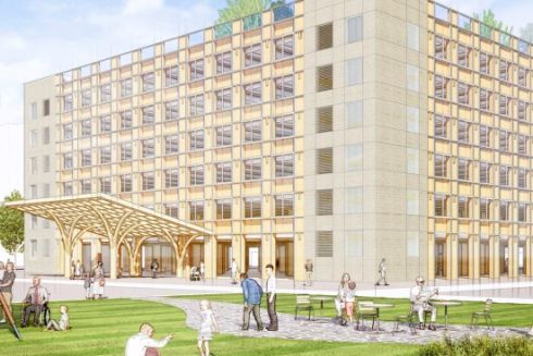 Смотрите, как будет выглядеть новый корпус реабилитационного центра «Незламні» во Львове