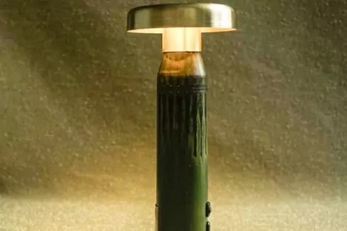 YOD Group створили лампи з відстріляних гільз ППО. Їх можна придбати за донат на ЗСУ