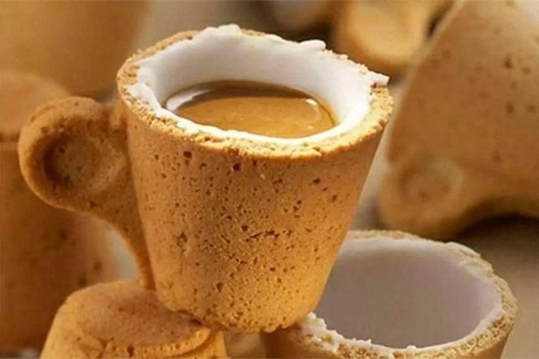 Итальянская компания Lavazza выпустит съедобные кофейные чашки