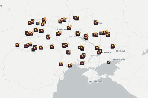 На карті ЛУН Місто тепер видно, де працюють термінали для розрахунку карткою