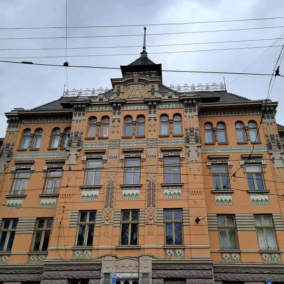 Фото. У Львові реставрували фасад історичної будівлі у стилі українського модерну