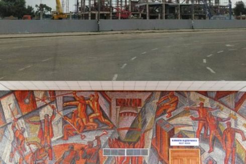 В окупованому Маріуполі росіяни зруйнували унікальні мозаїки