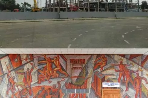 В оккупированном Мариуполе россияне разрушили уникальные мозаики