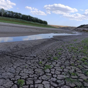 Маріуполь може залишитися без води — обміліло Старокримське водосховище