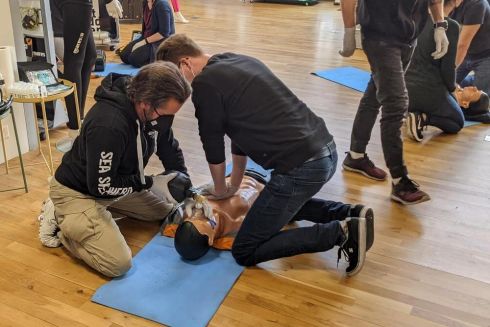 В Киеве проводят бесплатные курсы домедицинской помощи