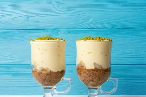 Дуже смачний та простий десерт з маскарпоне та вівсяного печива