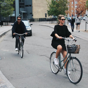 В Дании запустили кампанию по созданию благотворительного велопроката для переселенцев во Львове