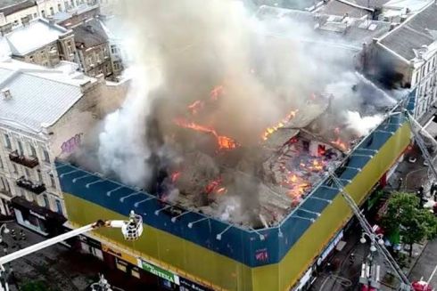 7 історичних будівель у Києві, які горіли за останні 5 років