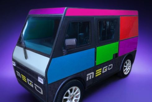 Український дизайнер створив концепт електрофургона з футуристичним дизайном