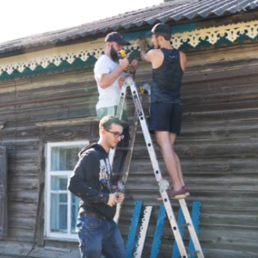 У Чернігові волонтери реставрують дерев’яний будинок з понад 170-річною історією