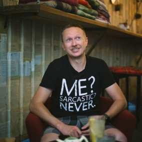 Bla Bla Bar: Майкл Щур про алкоголь и любимые места в Киеве