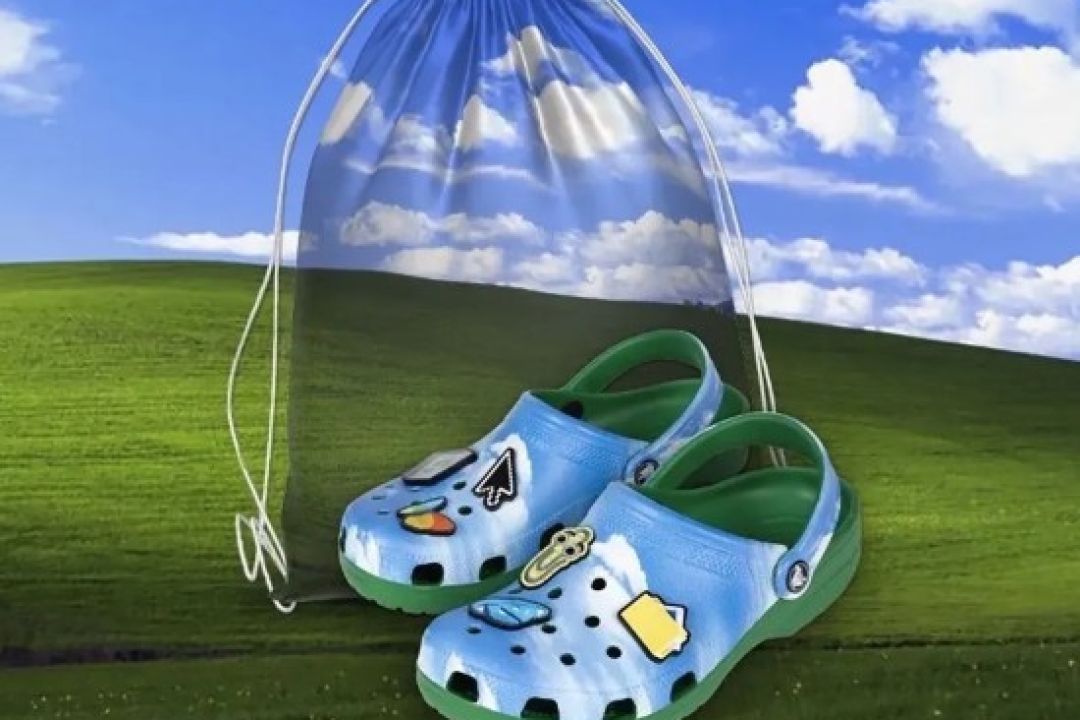 Crocs випустив колекцію, присвячену Windows XP