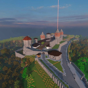 В Minecraft відтворили Кам'янець-Подільську фортецю для фестивалю Respublica
