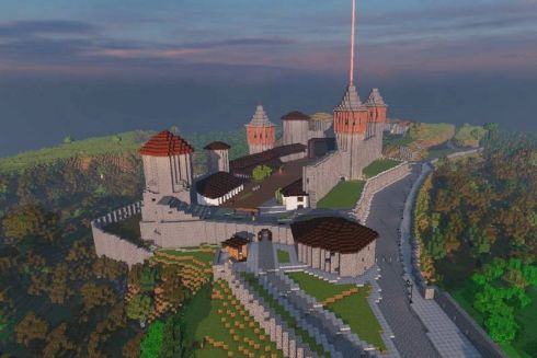 В Minecraft відтворили Кам'янець-Подільську фортецю для фестивалю Respublica
