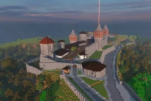 В Minecraft відтворили Кам'янець-Подільську фортецю для фестивалю Respublica