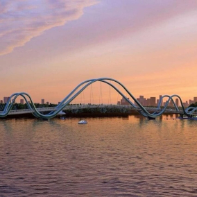 Киев уже получил деньги от Тайваня на достройку моста-волны на Оболони
