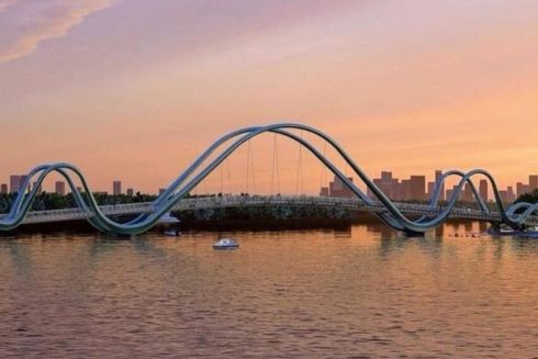 Киев уже получил деньги от Тайваня на достройку моста-волны на Оболони